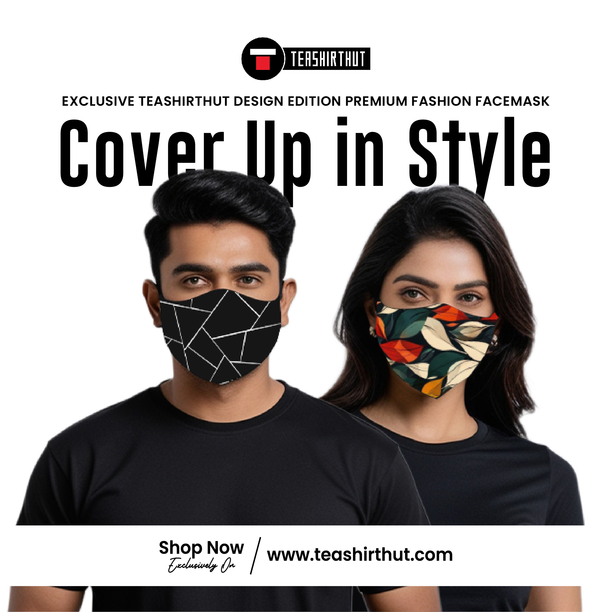 Exclusive Teashirthut Design Edition Premium Fashion Facemask Rogue. 