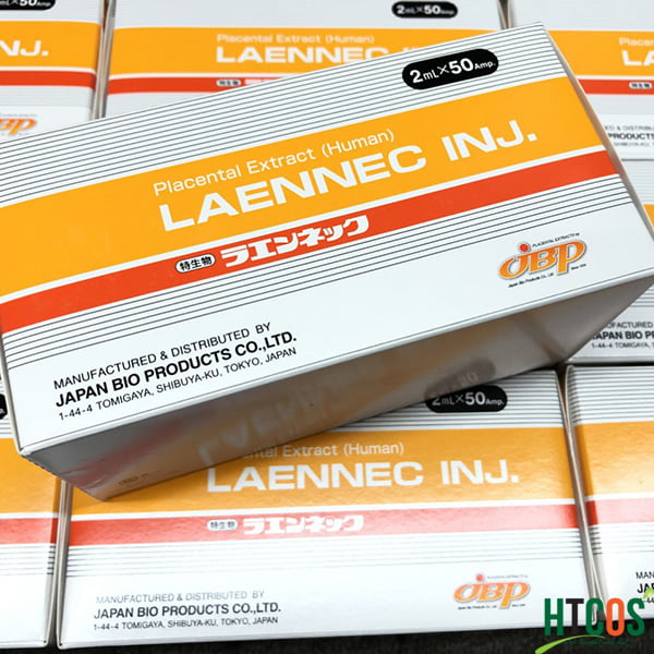 Tế bào gốc Laennec Placenta nội địa Nhật Bản (Hộp 50 ống x 2ml)