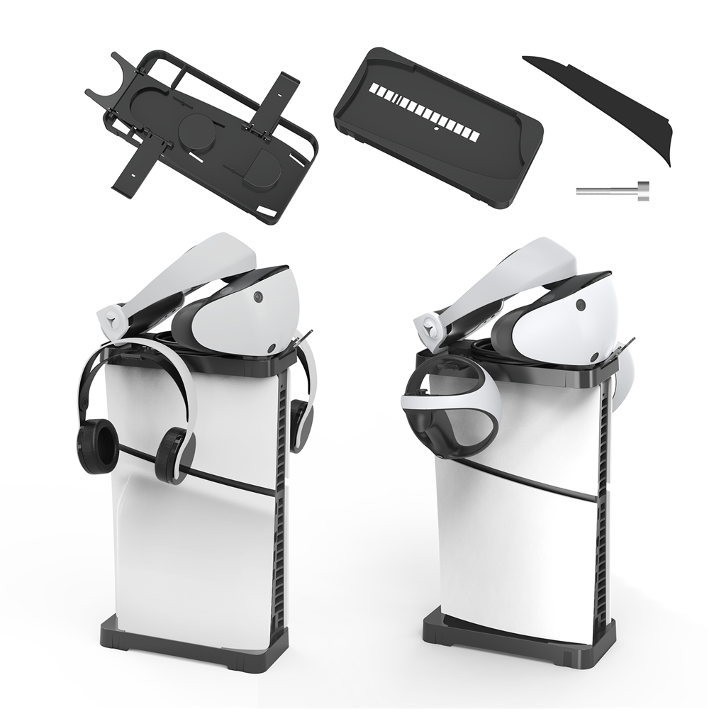 Hai mục đích đứng cho ps5 mỏng cho PS VR2 đứng và cảnh quan mountshods VR2 điều khiển