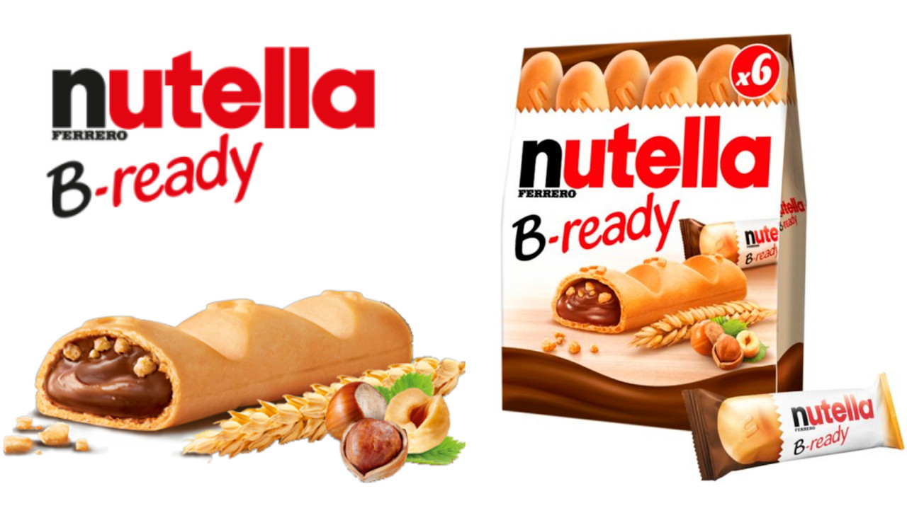 Bánh socola nhân hạt phỉ Nutella B-Ready