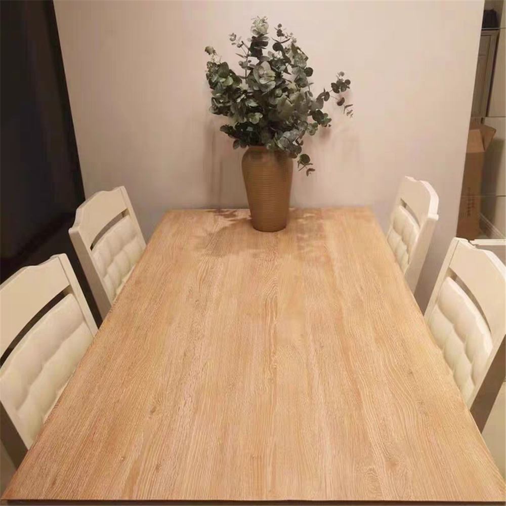 【Hot deal】 1 Roll Pvc Oil-proof Wood Grain Sticker Self-adhesive Wallpaper For Kitchen Countertop Cabinet Table Wall Renovation.