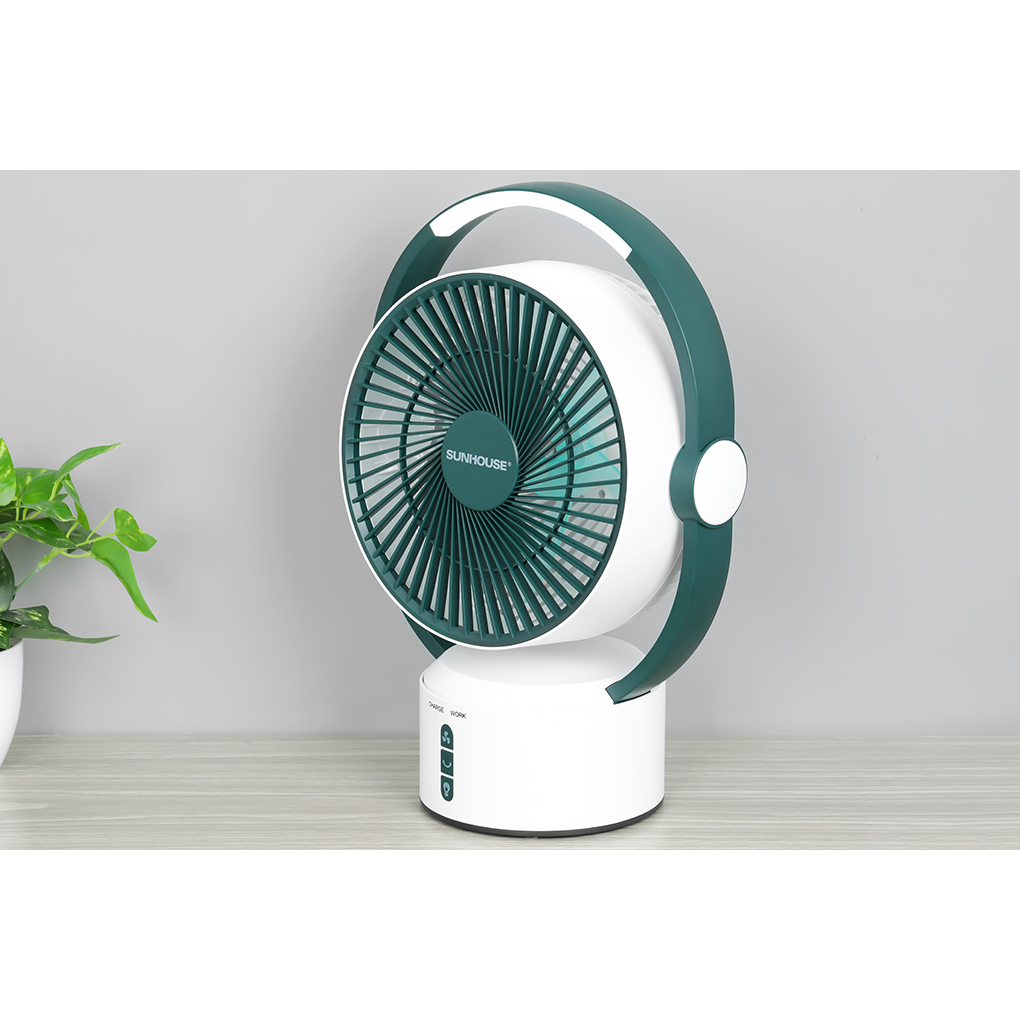 Quạt sạc tích điện SUNHOUSE SHD7116