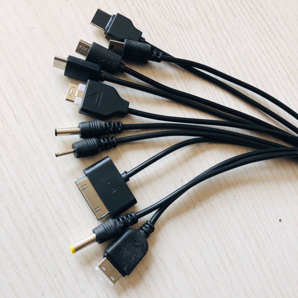 Cáp sạc điện thoại đa năng 10in1