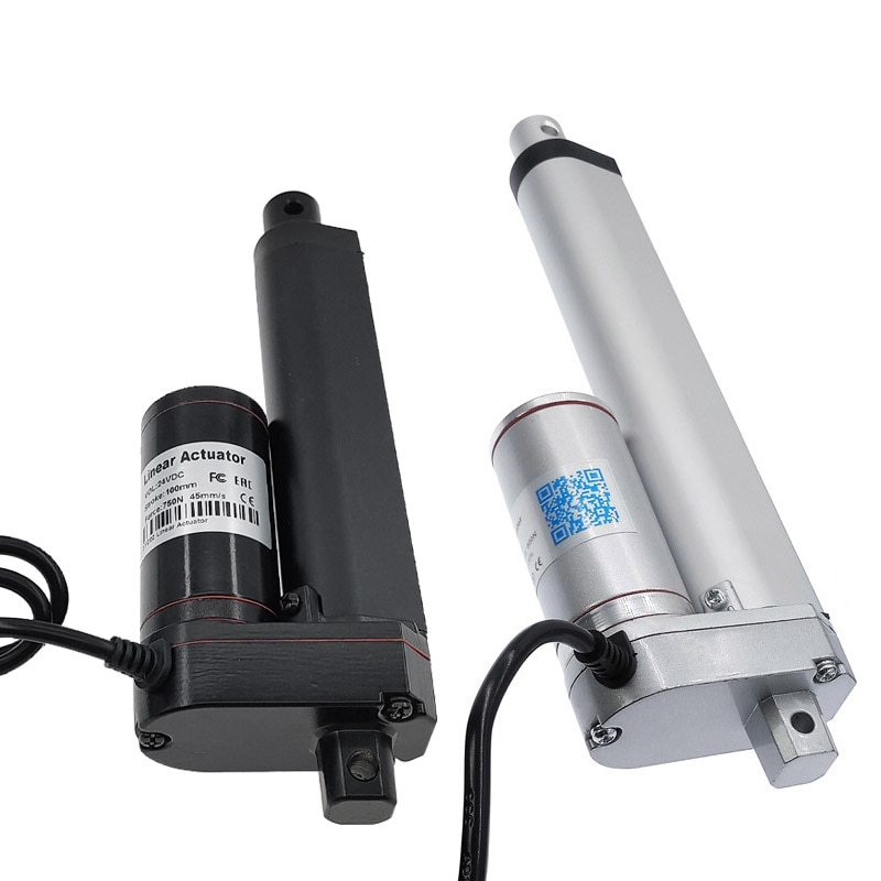 Linear actuator 300mm 250mm stroke 12v 24v linear actuator motor 100/300/500/700/1000/1200/1500n