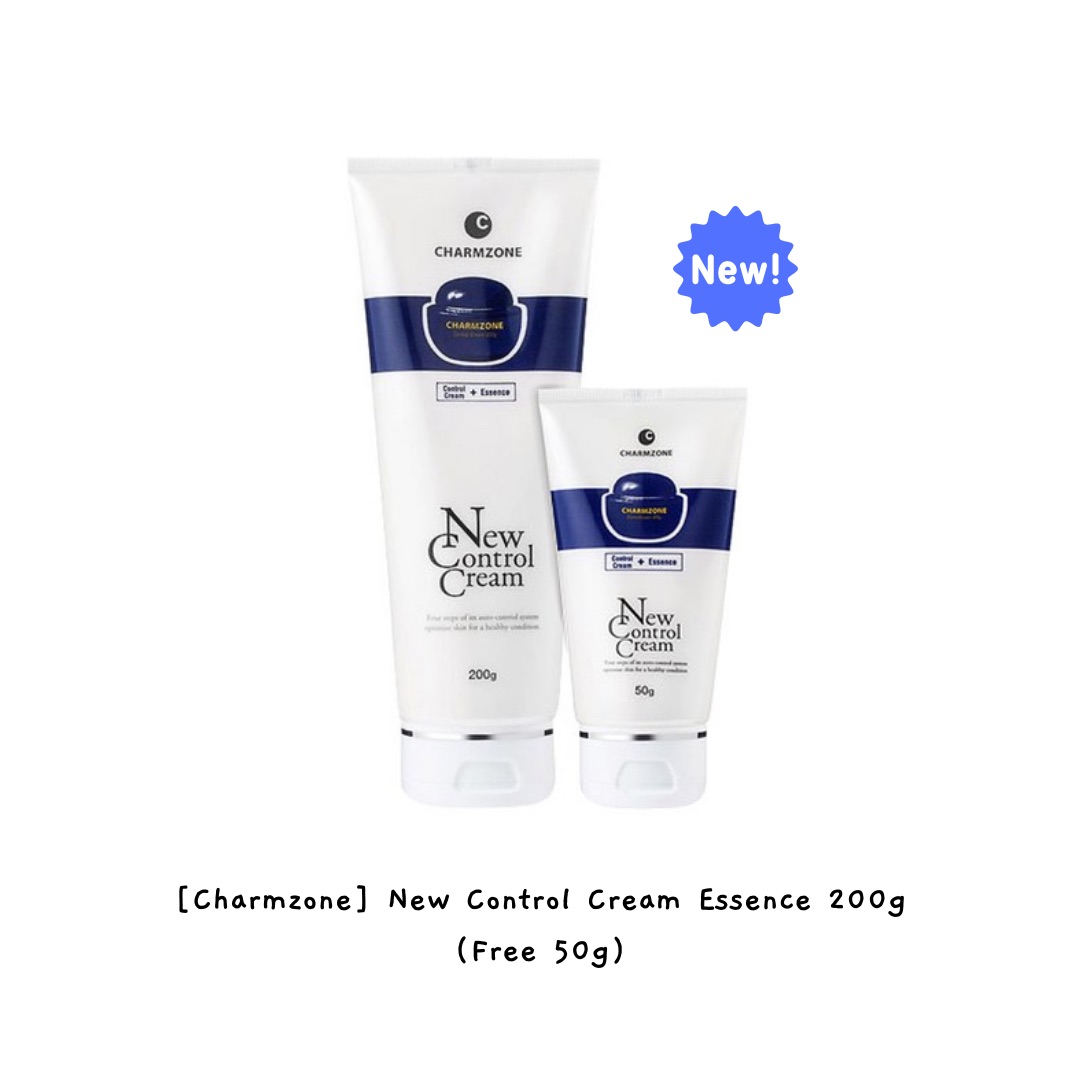 [Charmzone] New Control Cream Essence 200g (Free 50g) / kbeauty Lazada