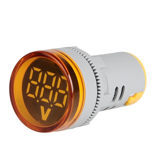 Led Volmeter Led Voltmeter Lights Digital Display Gauge Volt Voltage Meter Indicator ...