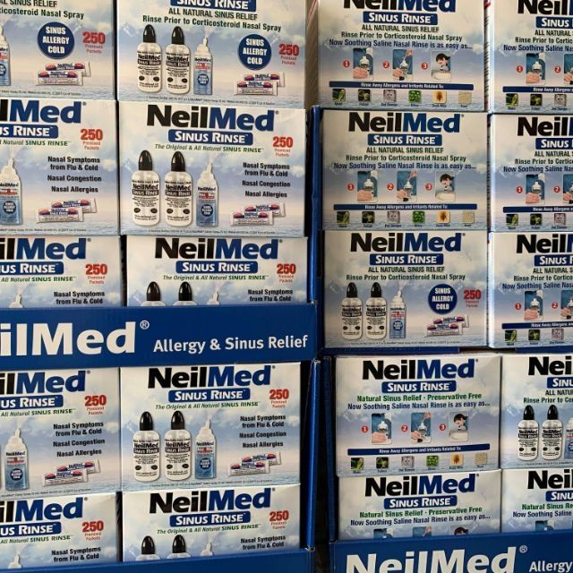 Bộ xịt rửa mũi Neilmed Mỹ