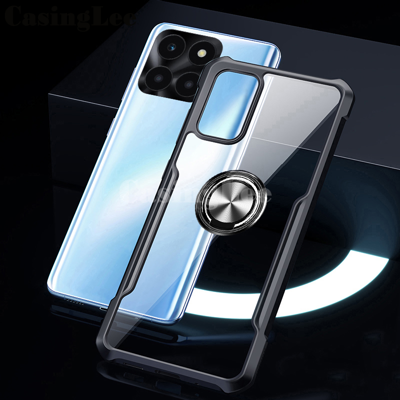 For%20Honor%20X6B%20case%20Hard%20Clear%20Transparent%20Shockproof%20Armor%20Car%20Adsorb%20Holder%20Ring%20Cover%20For%20Honor%20X6B%20Back%20Cover%20Phone%20Cases%20-%20Image%204