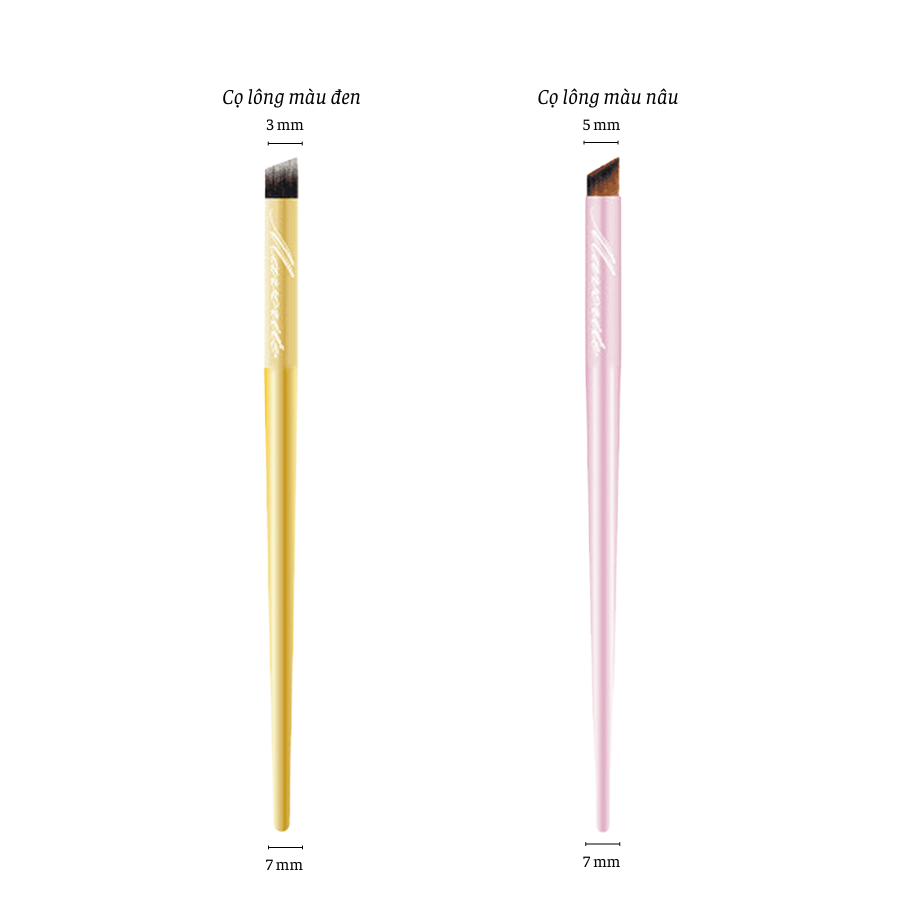 Mavorite Cọ nails Ombre phong cách Hàn quốc đầu lông cọ mềm mịn chính hãng