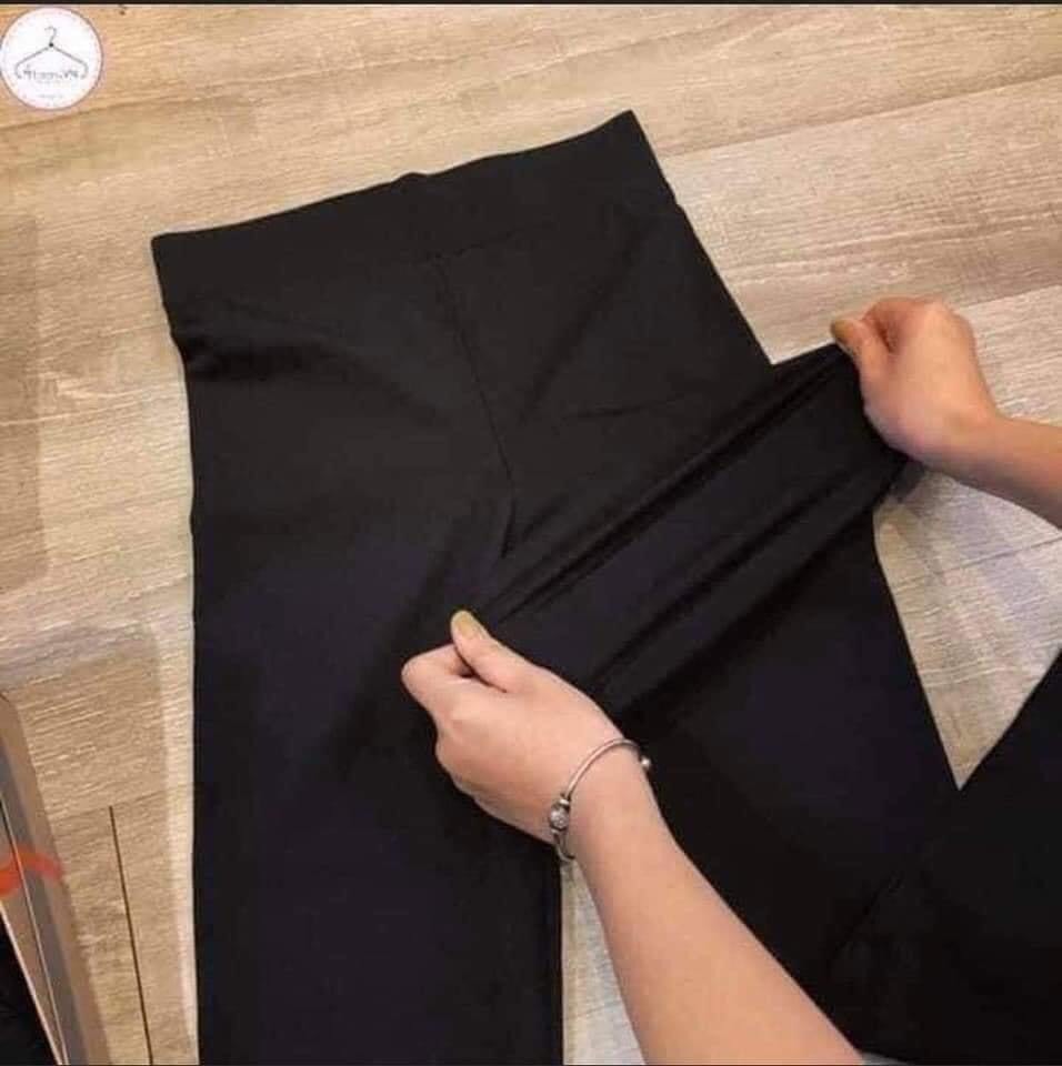 Quần legging nữ lưng cao nâng mông 4 túi