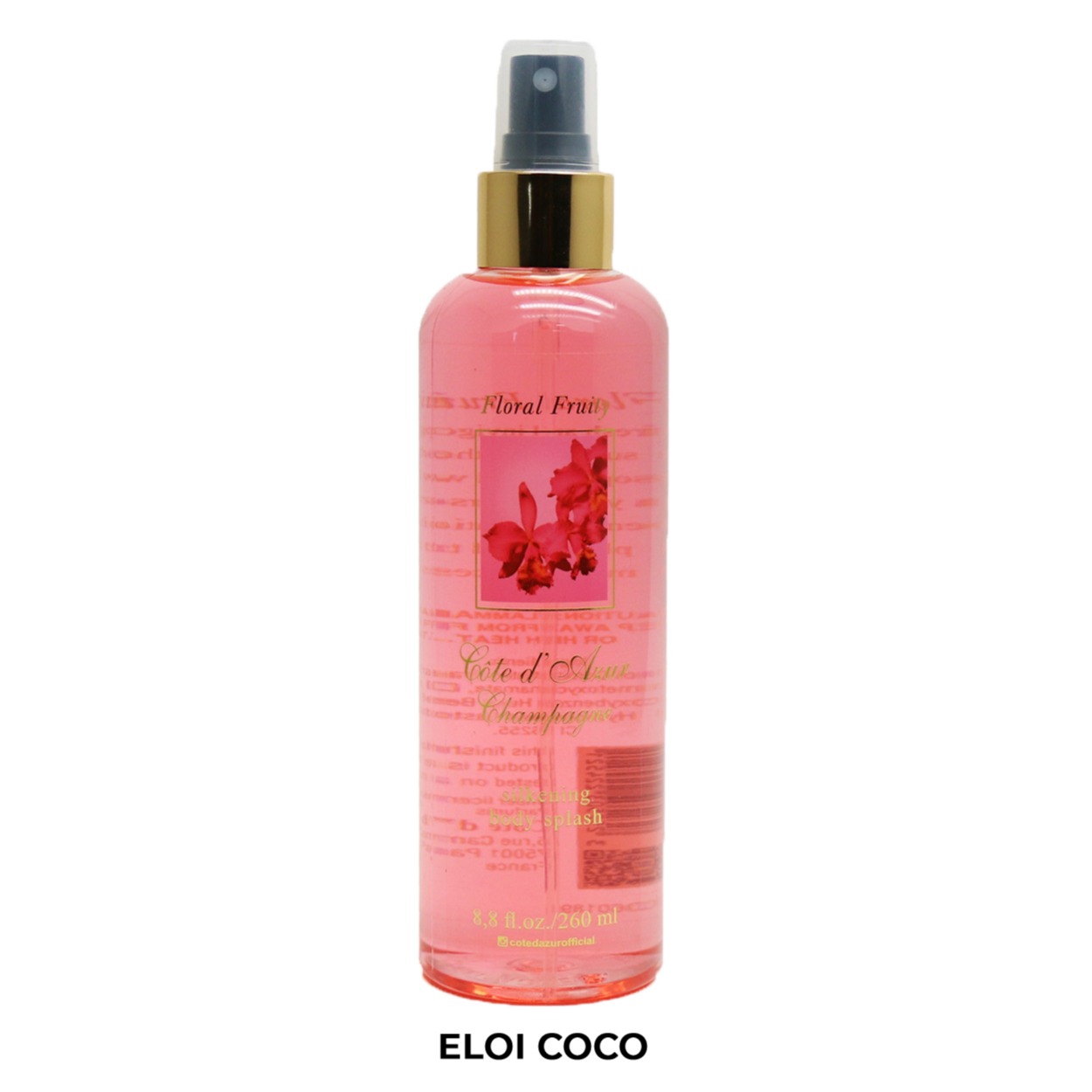 body mist champagne floral fruity