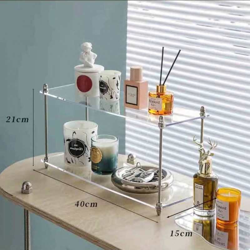 Perfume cup storage display shelf, desktop perfume aromatherapy fragrance storage box, multi-functional storage