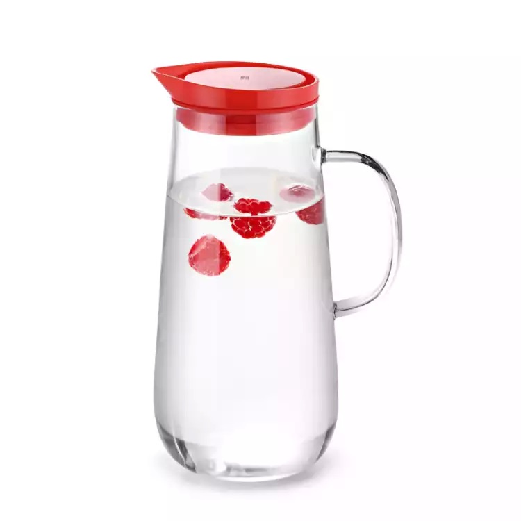 Bình thủy tinh Samadoyo S068B (Đỏ) 1250ml