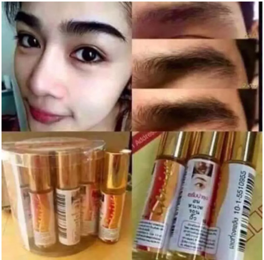( 5 chai) Serum kích mọc râu, lông mi,lông mày Genive Thái Lan (10ml)