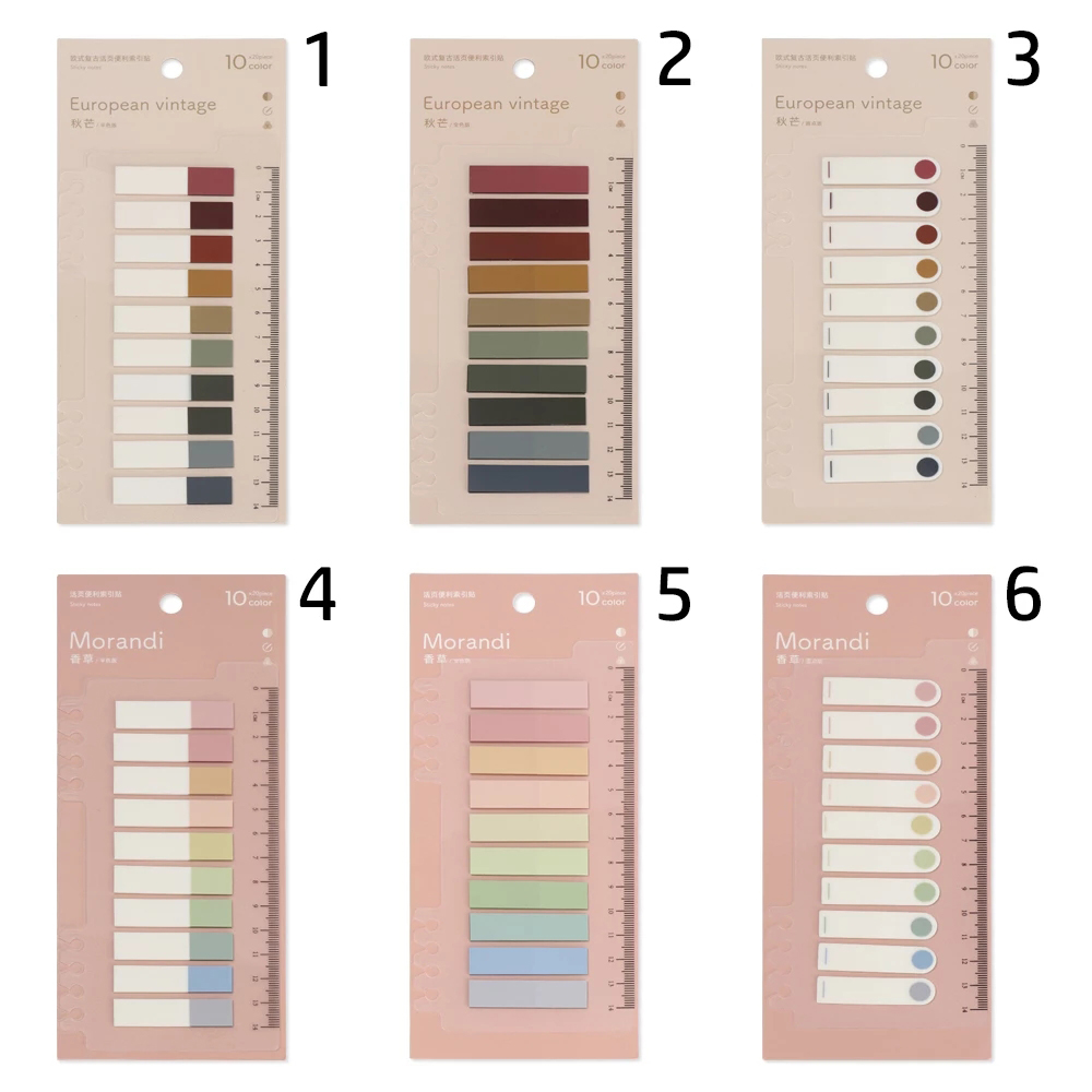 Student Stationery Bookmark Loose-leaf Self Adhesive Sticky Notes Page ...