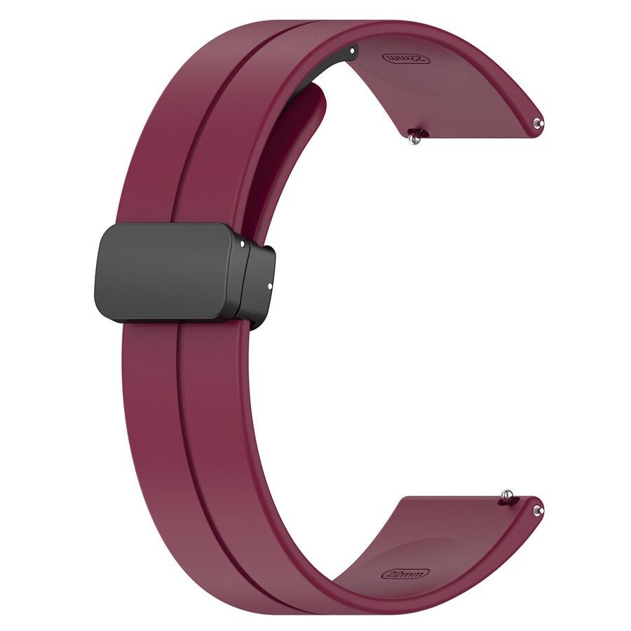 20MM / 22MM Silicone Folding Buckle Strap for Xiaomi Redmi Watch 5 Active / Redmi Watch 5 Lite / Redmi Watch 3 Active Watch Strap Band Replacement Bracelet Accessories for Samsung Galaxy 7 FE 6 5 4 Active 2 / Huawei Watch GT 5 4 3 2 / Realme Watch 3 2 Pro