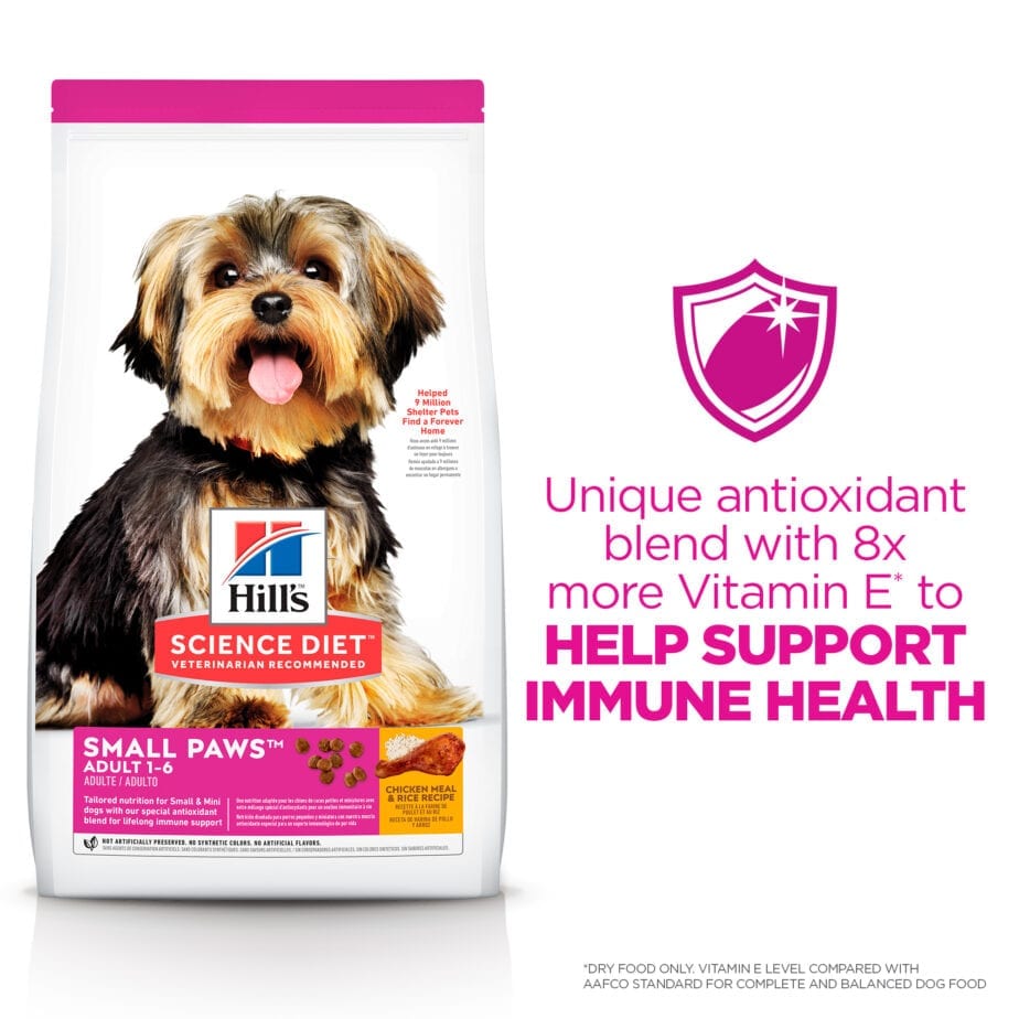 hill's science diet small paws puppy wet food