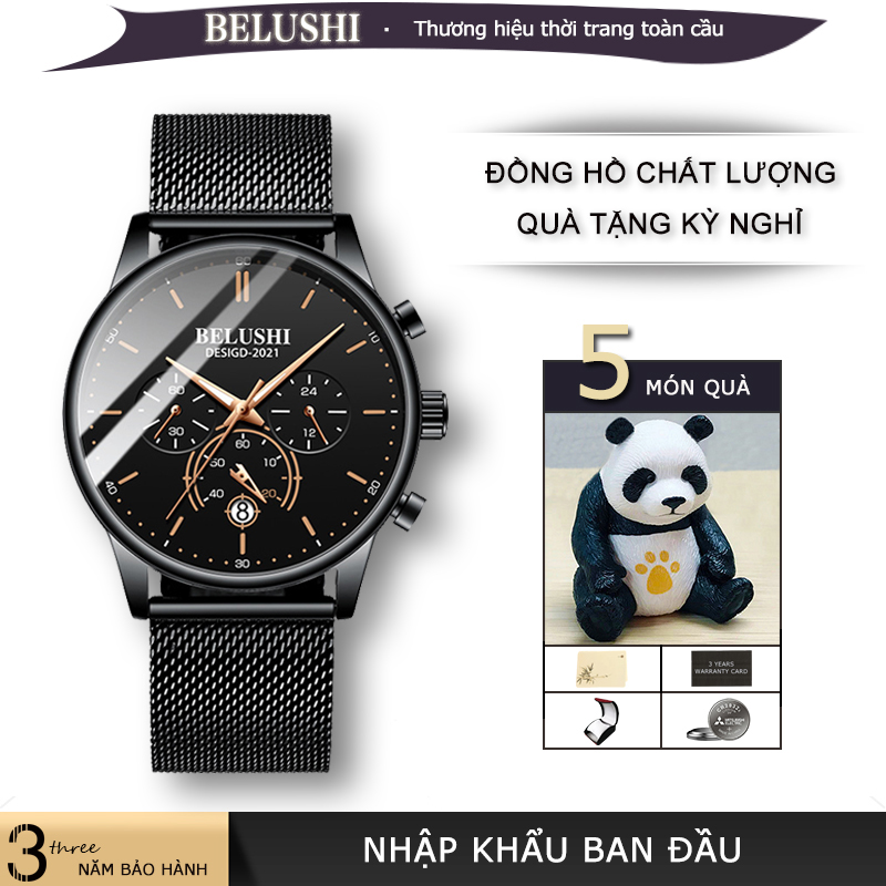 BELUSHI đồng hồ nam đẹp cao cấp chính hãng hàng hiệu điện tử Casual Thanh thumbnail
