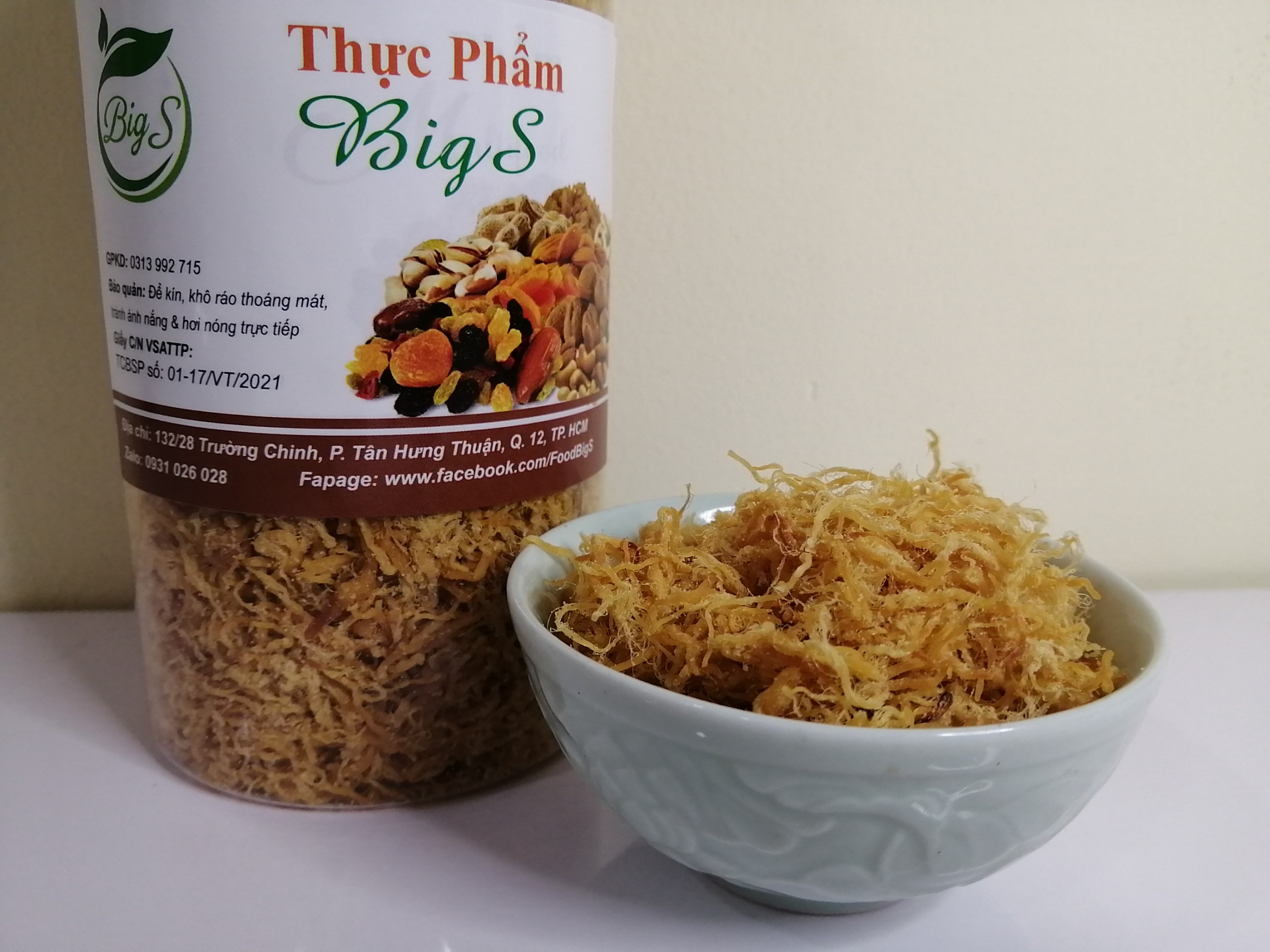 Chà bông sợi 350g bigs