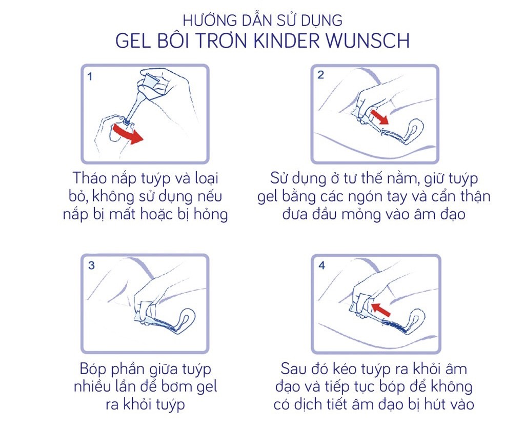 Gel Ritex Kinderwunsch hỗ trợ thụ thai (bán lẻ ống hoặc hộp)-- Đức
