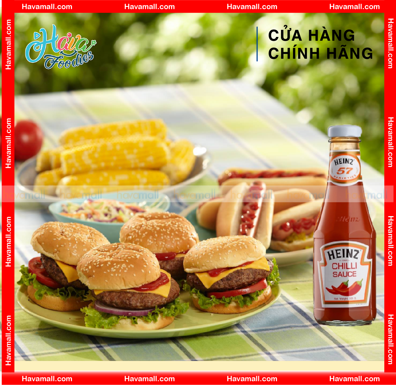 [TẶNG LÁ OREGANO] Tương Ớt Heinz 300g – Chilli Sauce
