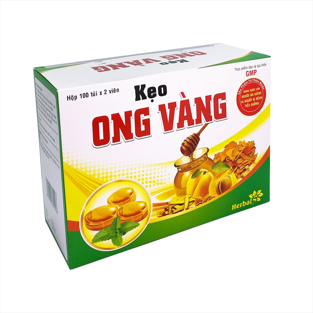 KẸO NGẬM ONG VÀNG HỘP 200 VIÊN GIÁ TỐT
