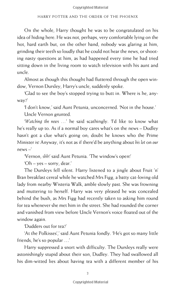 Harry Potter and the Order of the Phoenix ( Book 5)