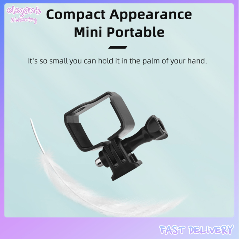 Elegantstunning gậy selfie Adapter xách tay Bộ chuyển đổi Camera thiết bị bảo vệ khung gắn kết giá mở rộng tương thích cho Osmo Túi 3 máy ảnh