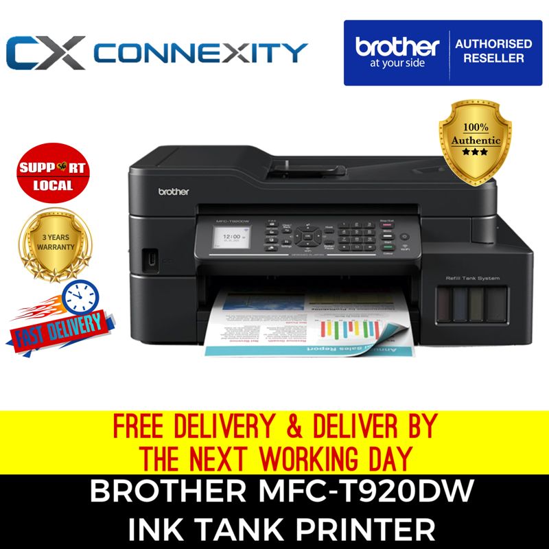 [100% Original] Brother MFC-T920DW Ink Tank Printer | Brother MFC ...