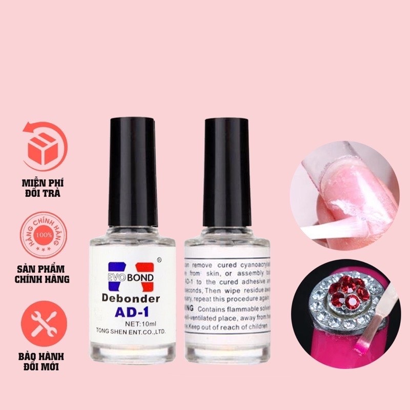 [Có sẵn] Nước Sáng Đá AD - Sáng Đá Tháo Móng Nails