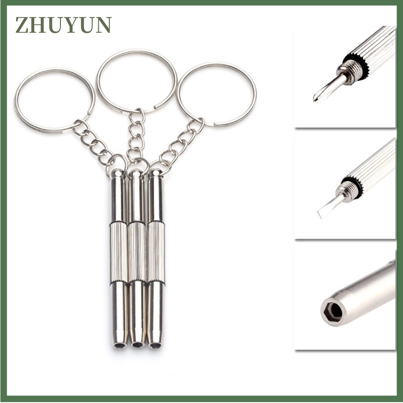ZHUYUN 3-in-1 Multifunctional Mini Precision Repair Screwdriver Portable Optical