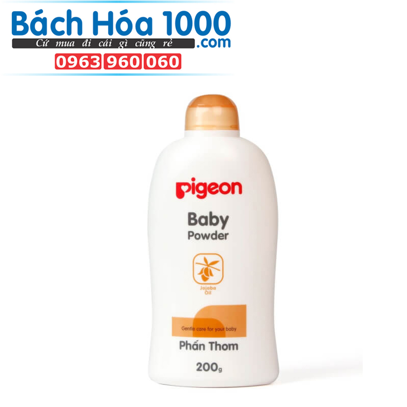 Phấn thơm Pigeon Baby Powder 200g