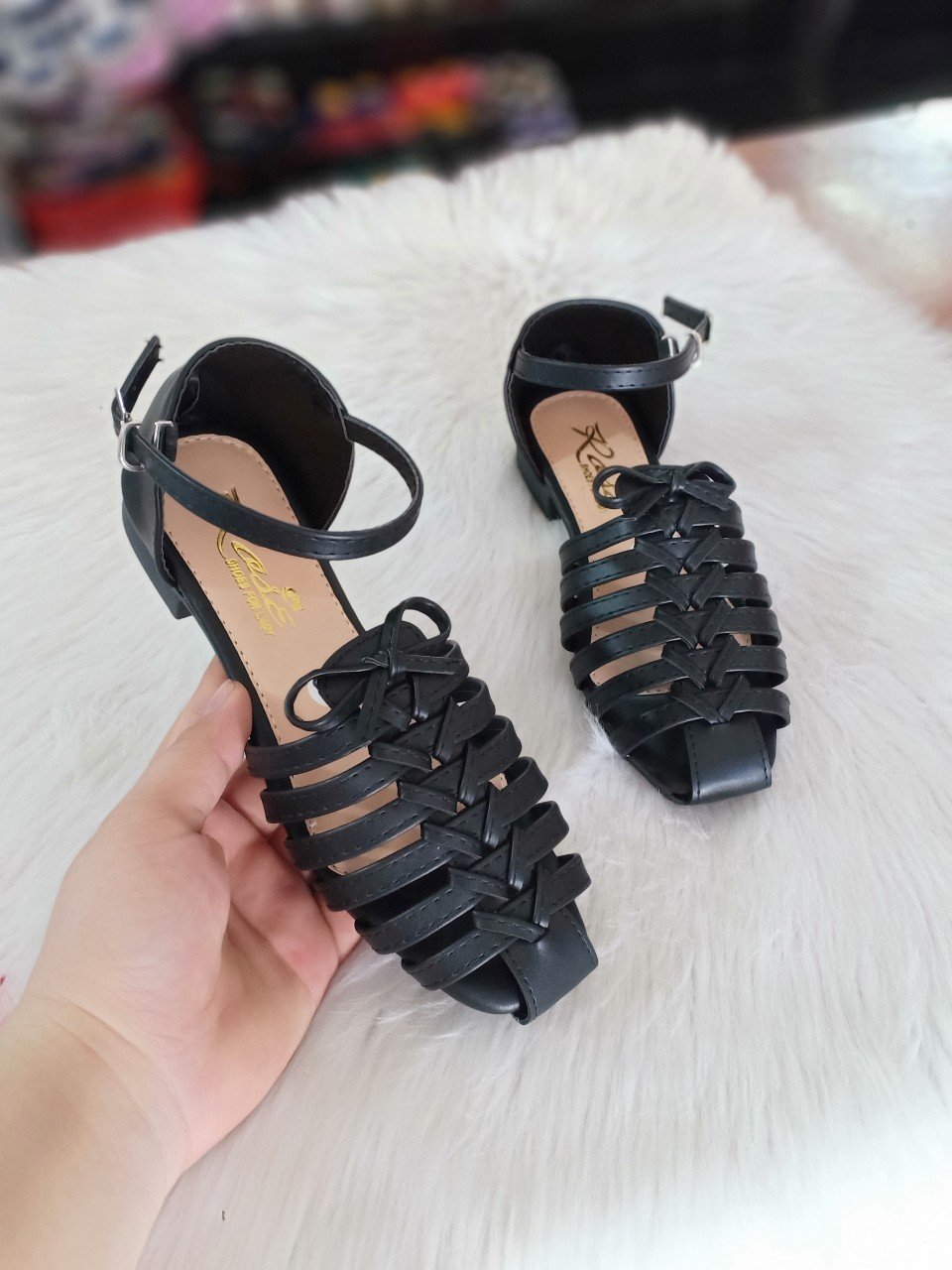 GIÀY SANDAL QUAI ĐAN RỌ CÓ NƠ MẪU MỚI