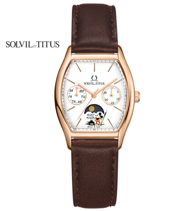 Solvil et Titus X Mickey Mouse 95th Anniversary WOMEN ROSE GOLD