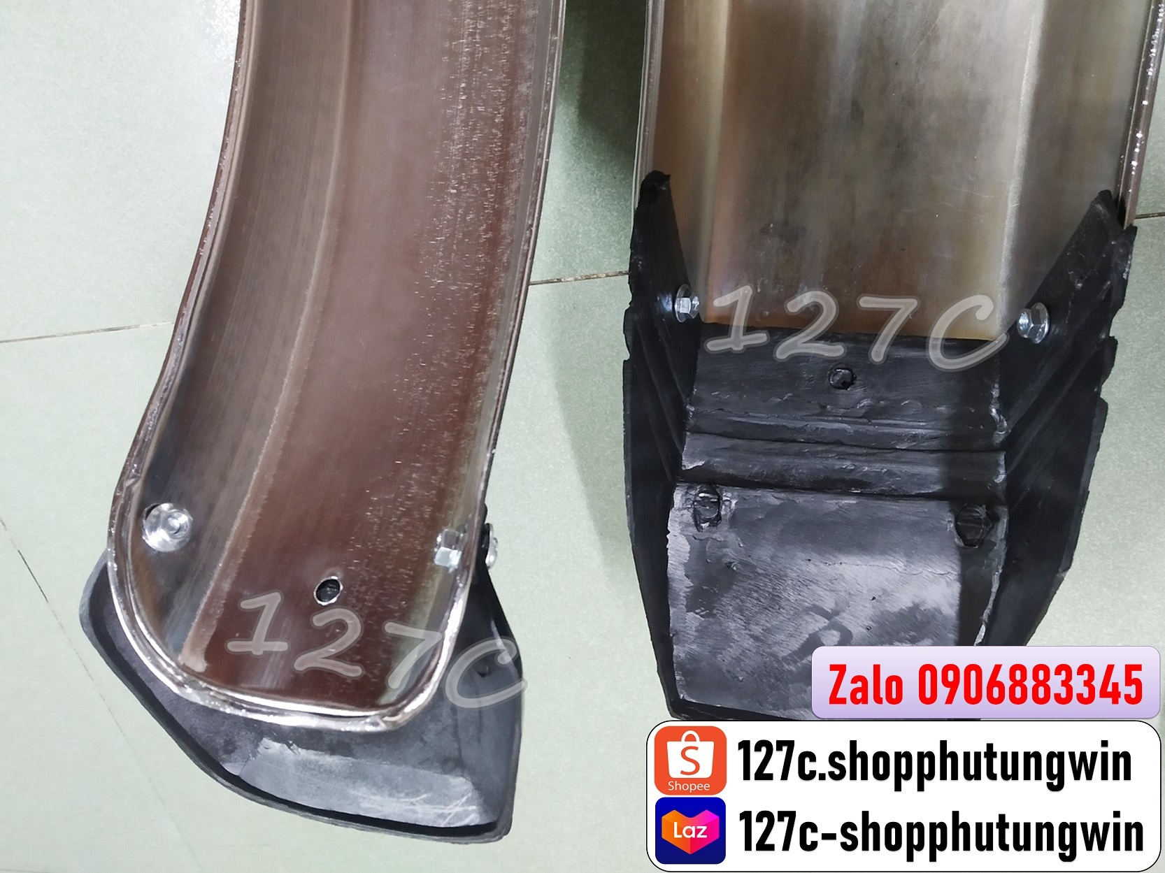 [HCM] Ốc bắt hến nhựa chắn bùn Win 100/ 125cc (Bộ 4 cái/ hoặc Cặp 2 cái)