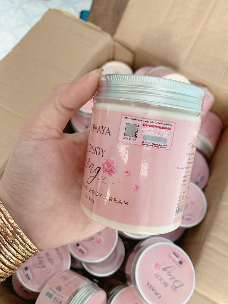 (Chính Hãng) Body Bông Size 250g _Mỹ Phẩm ONAYA