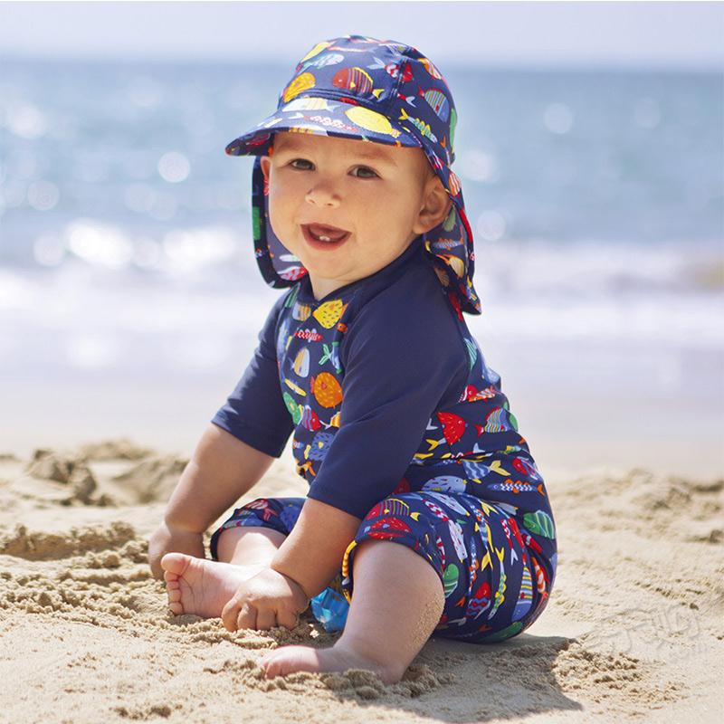 Children Sun-resistant Bathing Suit Men 
