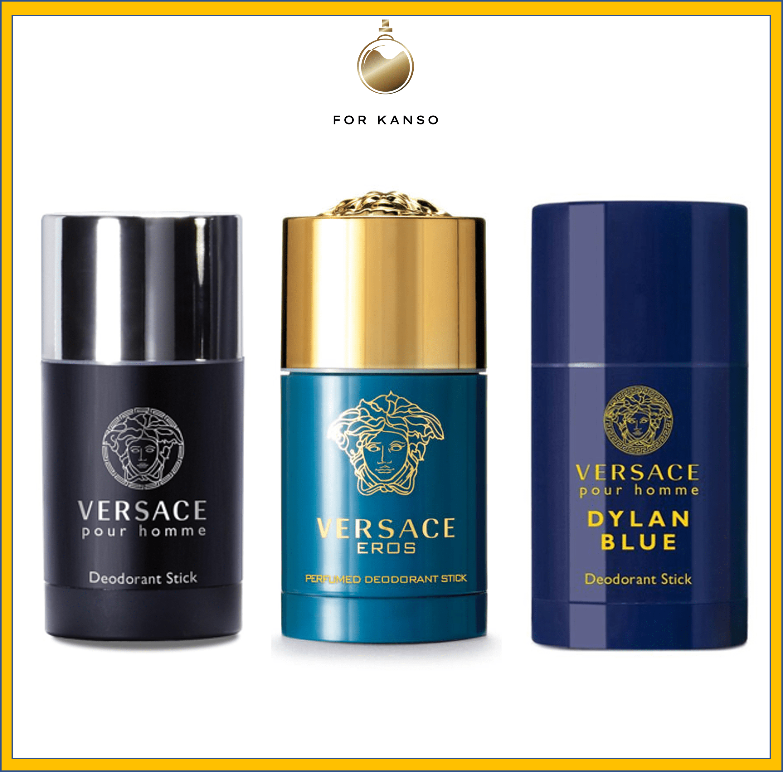 unknown lobby regain Versace Deodorant Stick (75ml) Men Fragrance | Versace Pour Homme - Versace  Eros - Versace Dylan Blue Pour Homme Deo Stick | Lazada Singapore