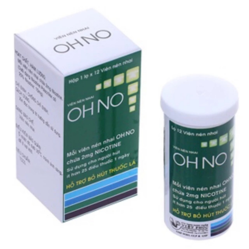 Viên Nhai Hỗ Trợ Bỏ Hút thuốᴄ Lá OHNO (12 viên)