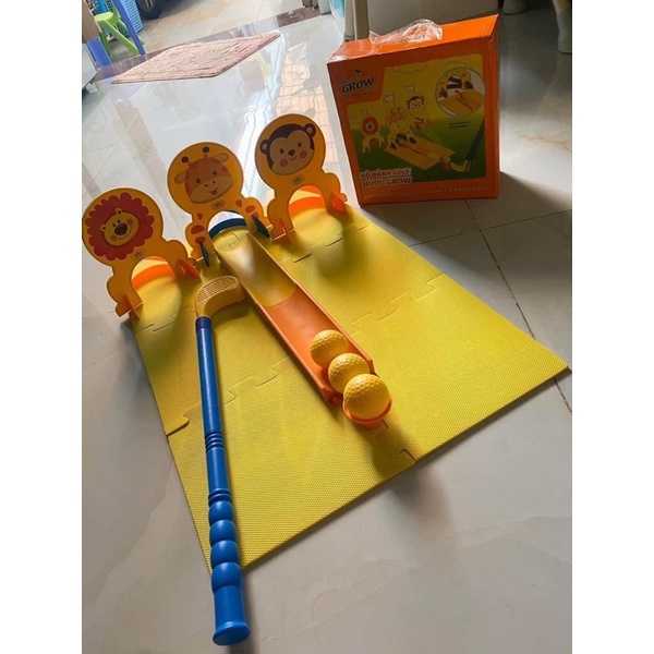 Bộ Đánh Gold Hình Thú Cho Bé Hkm Grow