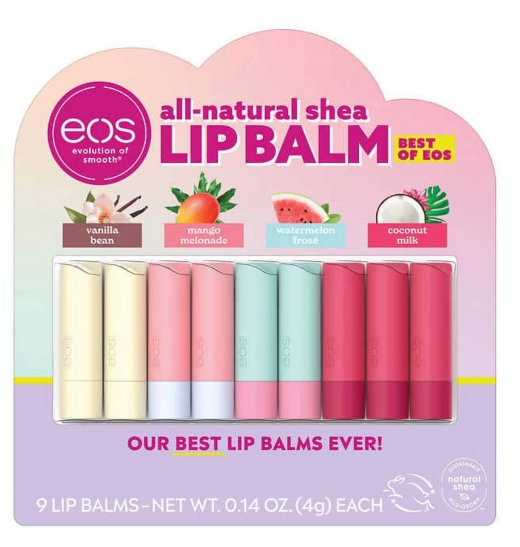 Son dưỡng môi hữu cơ EOS all-natural shea Lip Balm - EDS Mart