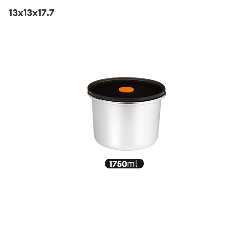 304 stainless steel sealed jar grain storage preservation box tea coffee storage tank kitchen preservation Bowl seal box