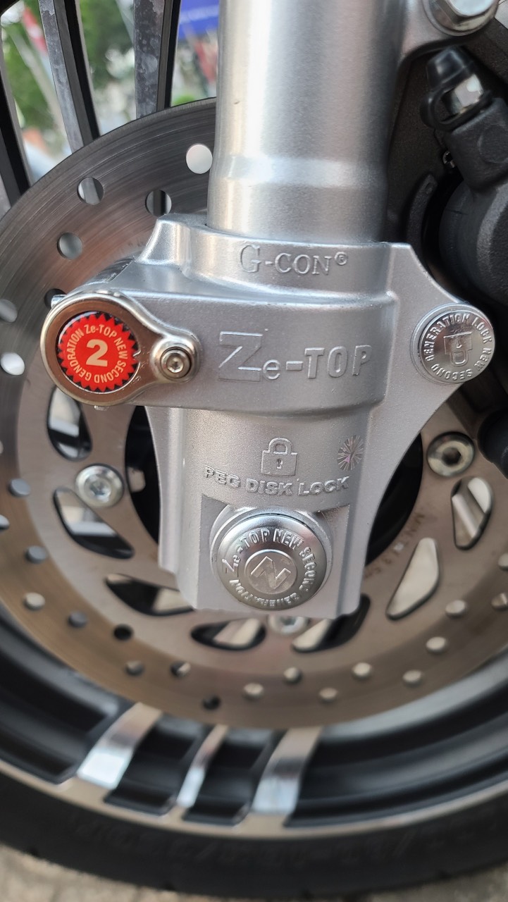 Khóa đĩa trước xe SH 150 đời 2014 _ 2022 hiệu Z- con ( xe không có ABS )