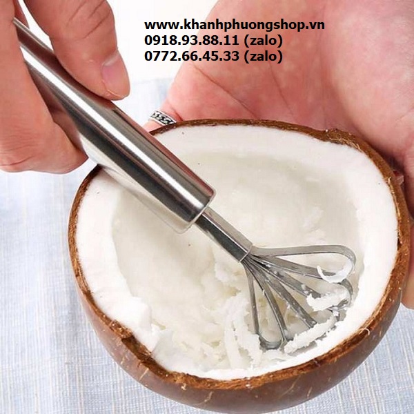 dụng cụ nạo dừa - cây nạo dừa