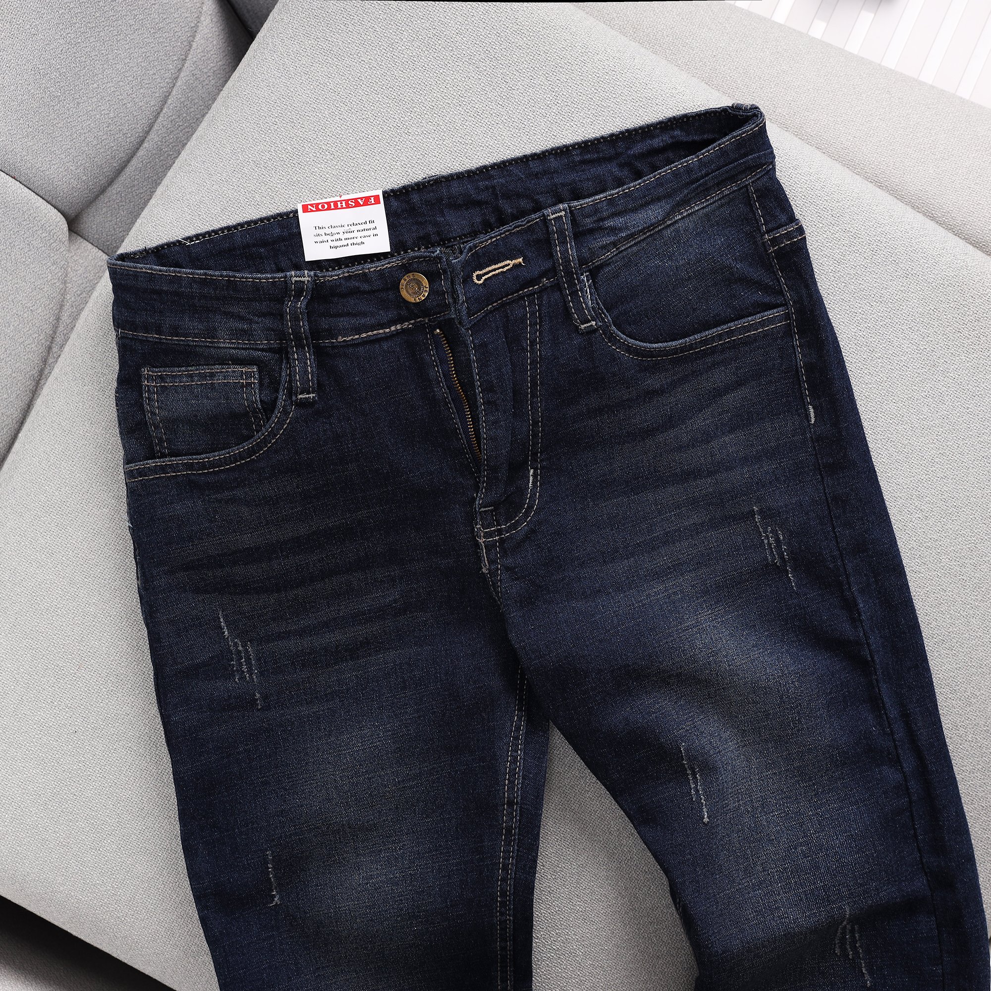 Quần jean dài cho nam ms 533