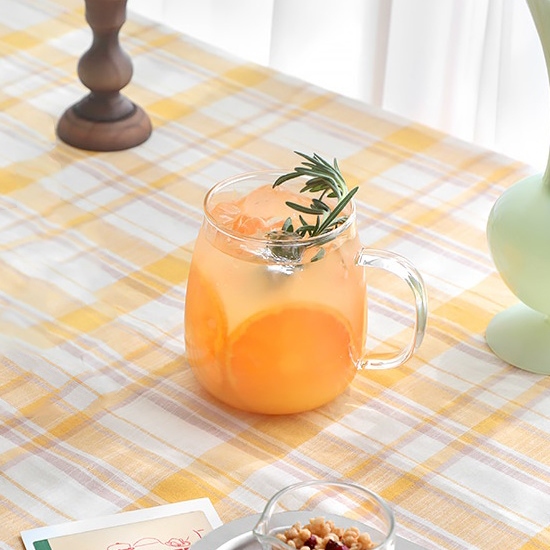 Heat-Resistant Glass Cup 500ml S024T Samahome Shop