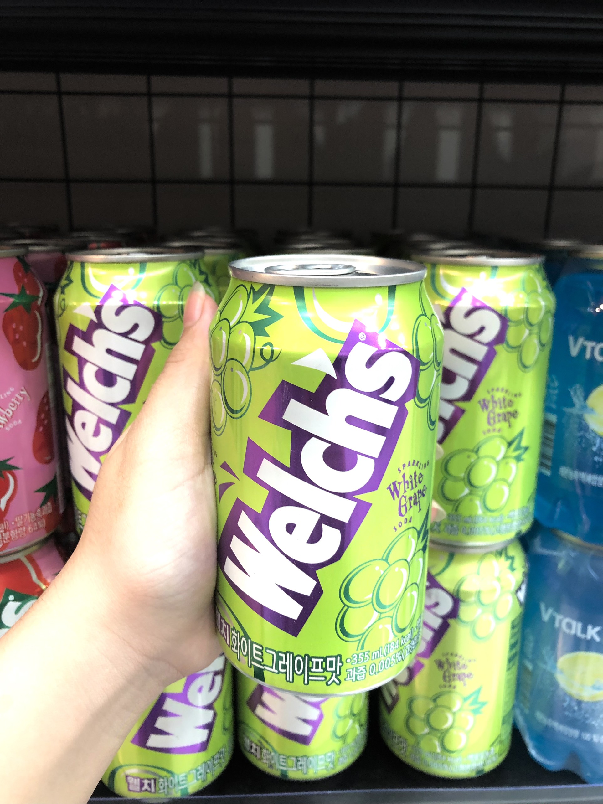 Nước soda Welch's lon 355ml
