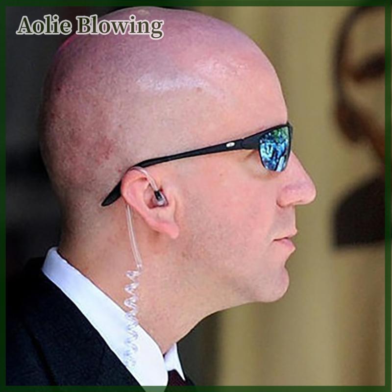 Aolie Intercom Tube Security Bodyguard Acoustic Earphones Acoustic