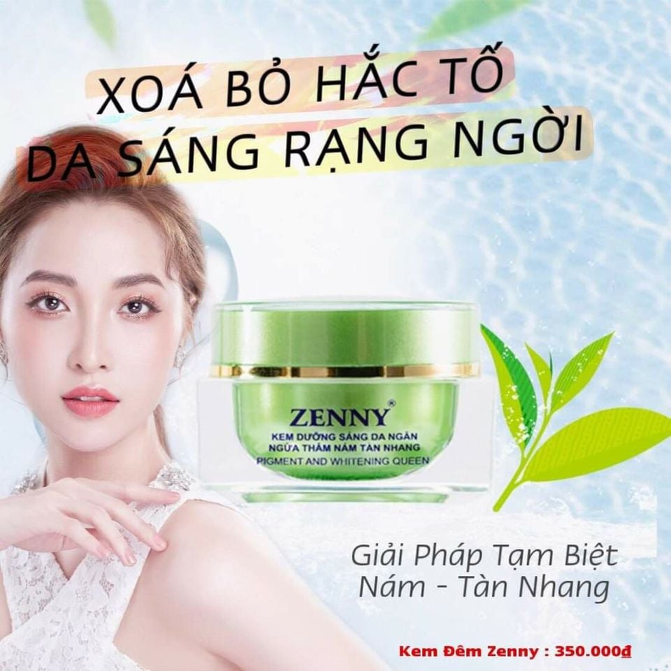 Combo 2 Hộp Kem Zenny Đêm( Tặng Kèm Serum và Srm 20g)