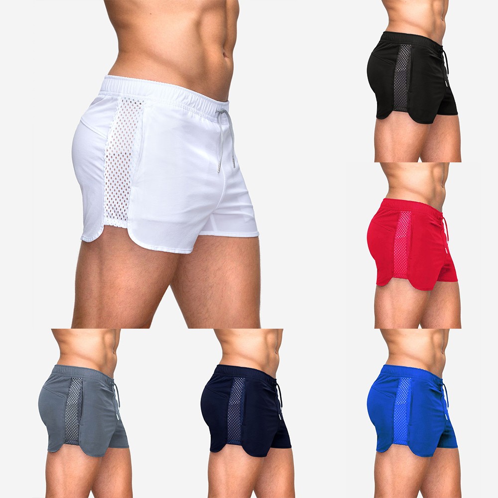 【YOUWORTH】 Quick-drying Shorts Shorts Athletic Men Men\'s Mesh Shorts Quick-drying